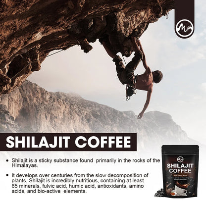 Pure Himalayan Shilajit Coffee – High Potency Energy Booster