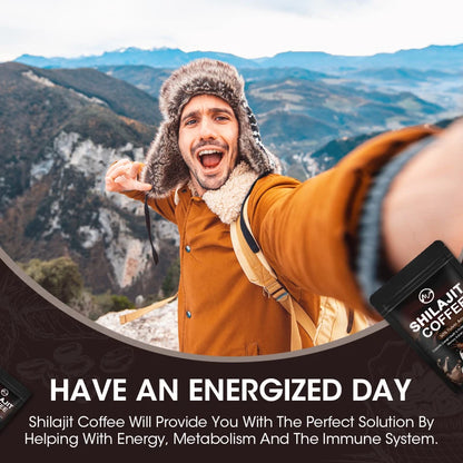 Pure Himalayan Shilajit Coffee – High Potency Energy Booster